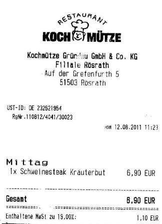 otau Hffner Kochmtze Restaurant